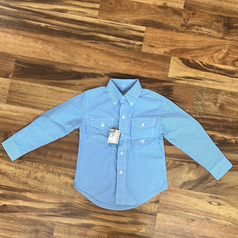 NWT boys roper button shirt size 4-5